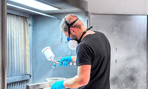 ETK licht - Spuitcabine